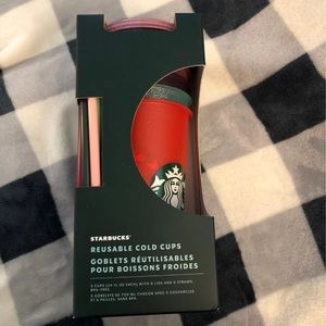 Starbucks reusable cold cups